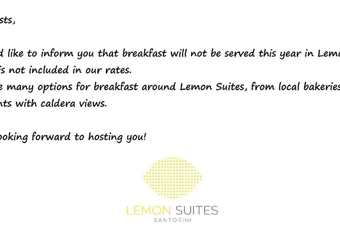 Lemon Suites Santorini